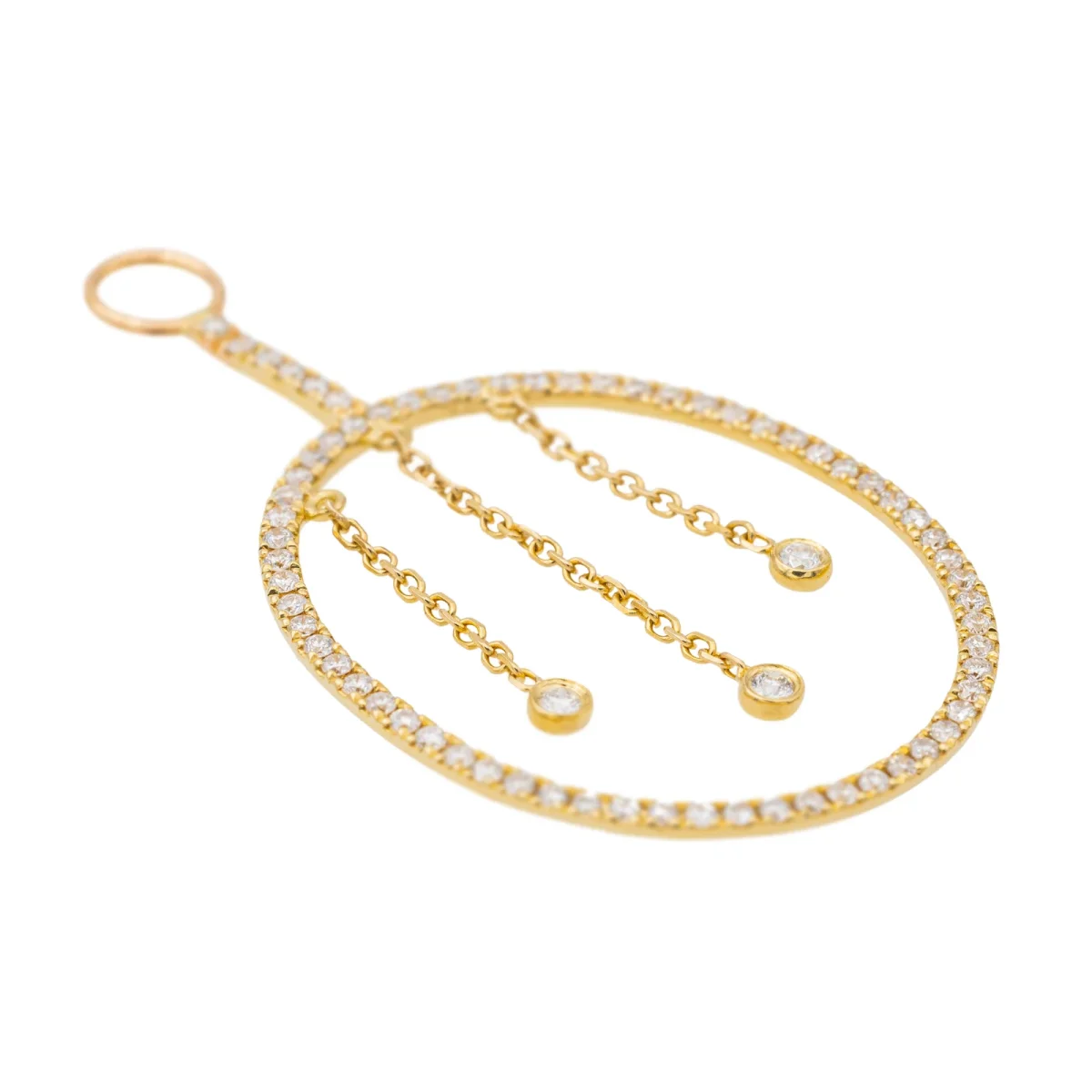 Pendentif Or jaune Diamant – Image 3