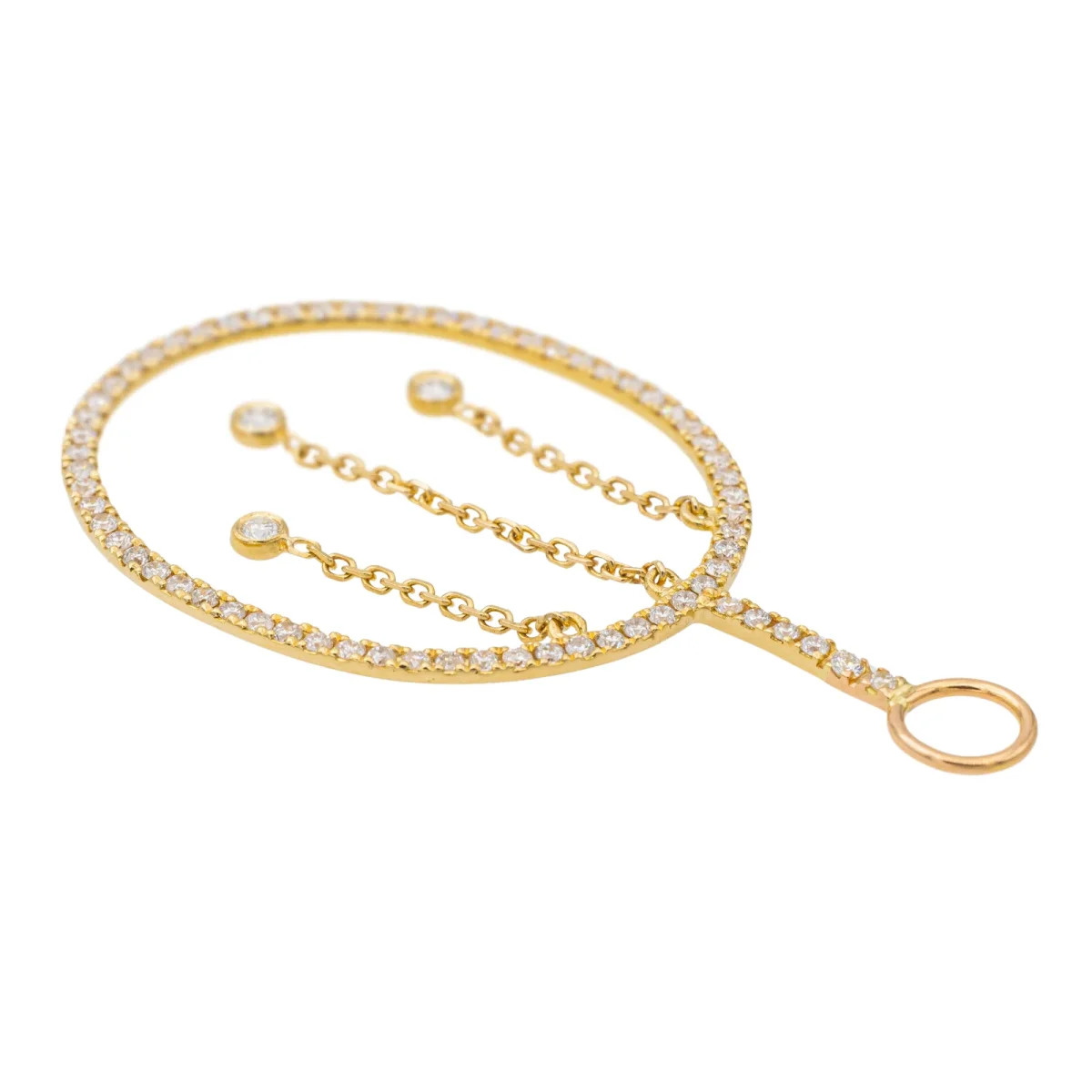 Pendentif Or jaune Diamant – Image 6