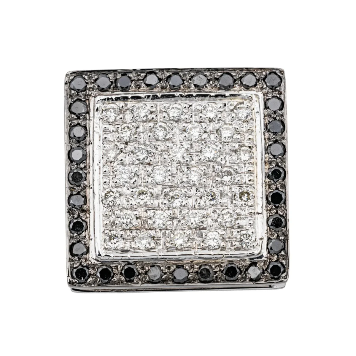 Pendentif Or blanc Diamant – Image 2