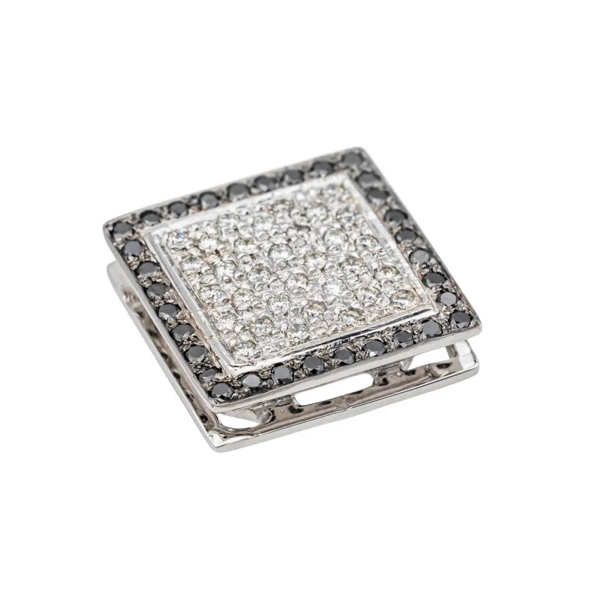 Pendentif Or blanc Diamant – Image 3