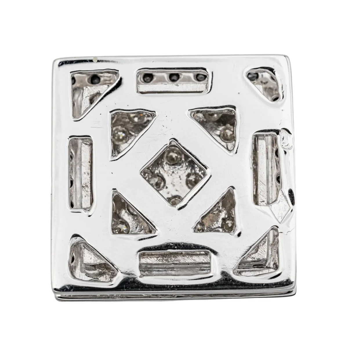 Pendentif Or blanc Diamant – Image 4