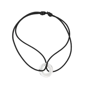 Dinh van Bracelet Cordon Cible Or blanc