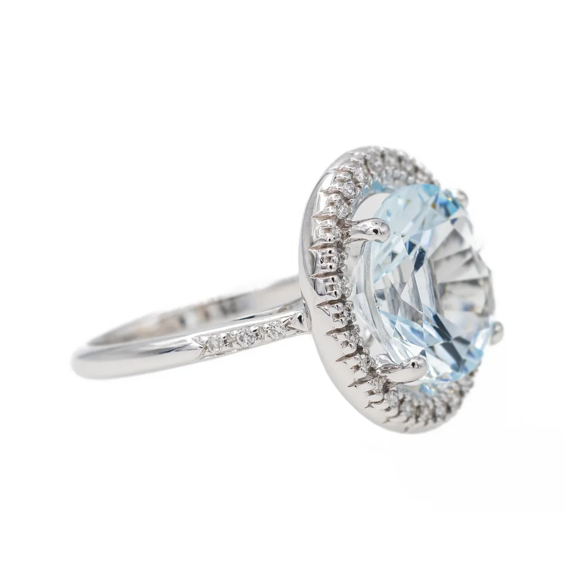 Mauboussin Bague Vraiment toi Or blanc Aigue marine, Diamant – Image 6