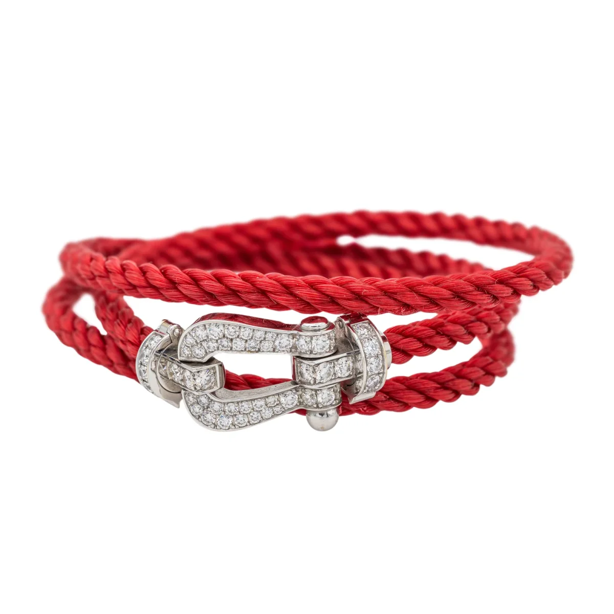 Fred Bracelet Force 10 Or blanc Diamant – Image 4