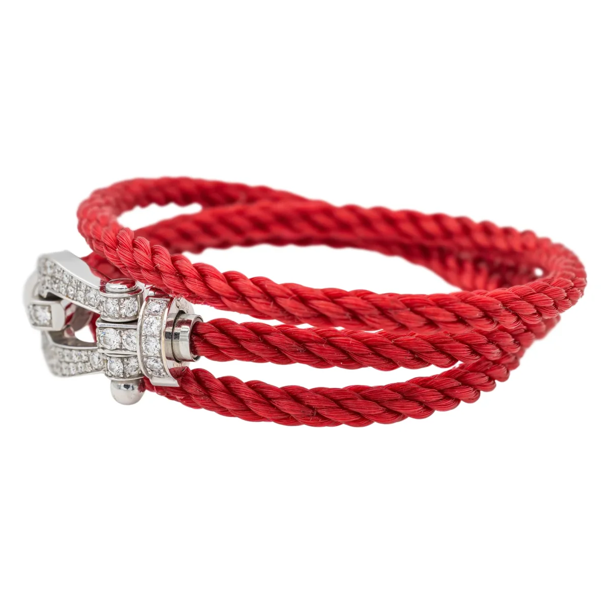 Fred Bracelet Force 10 Or blanc Diamant – Image 5