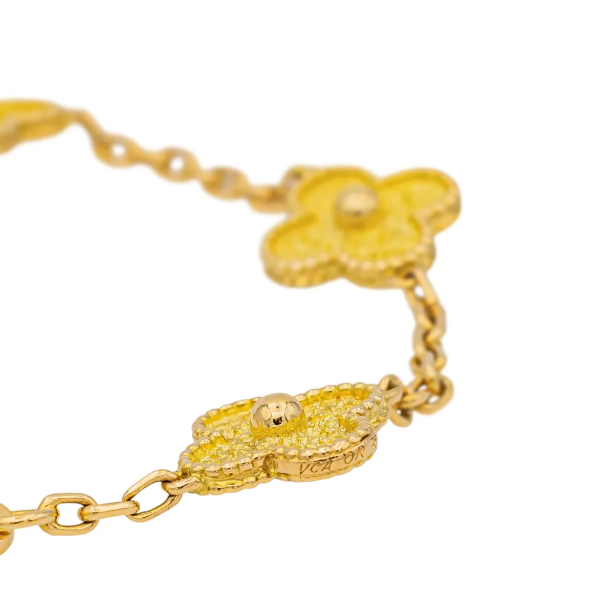Van cleef & arpels Bracelet Alhambra Or jaune – Image 8