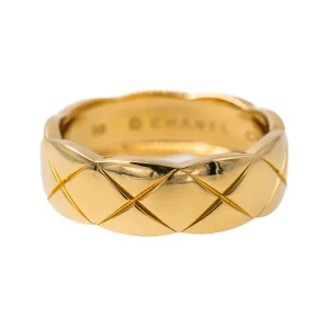 Chanel Bague Coco crush Or jaune