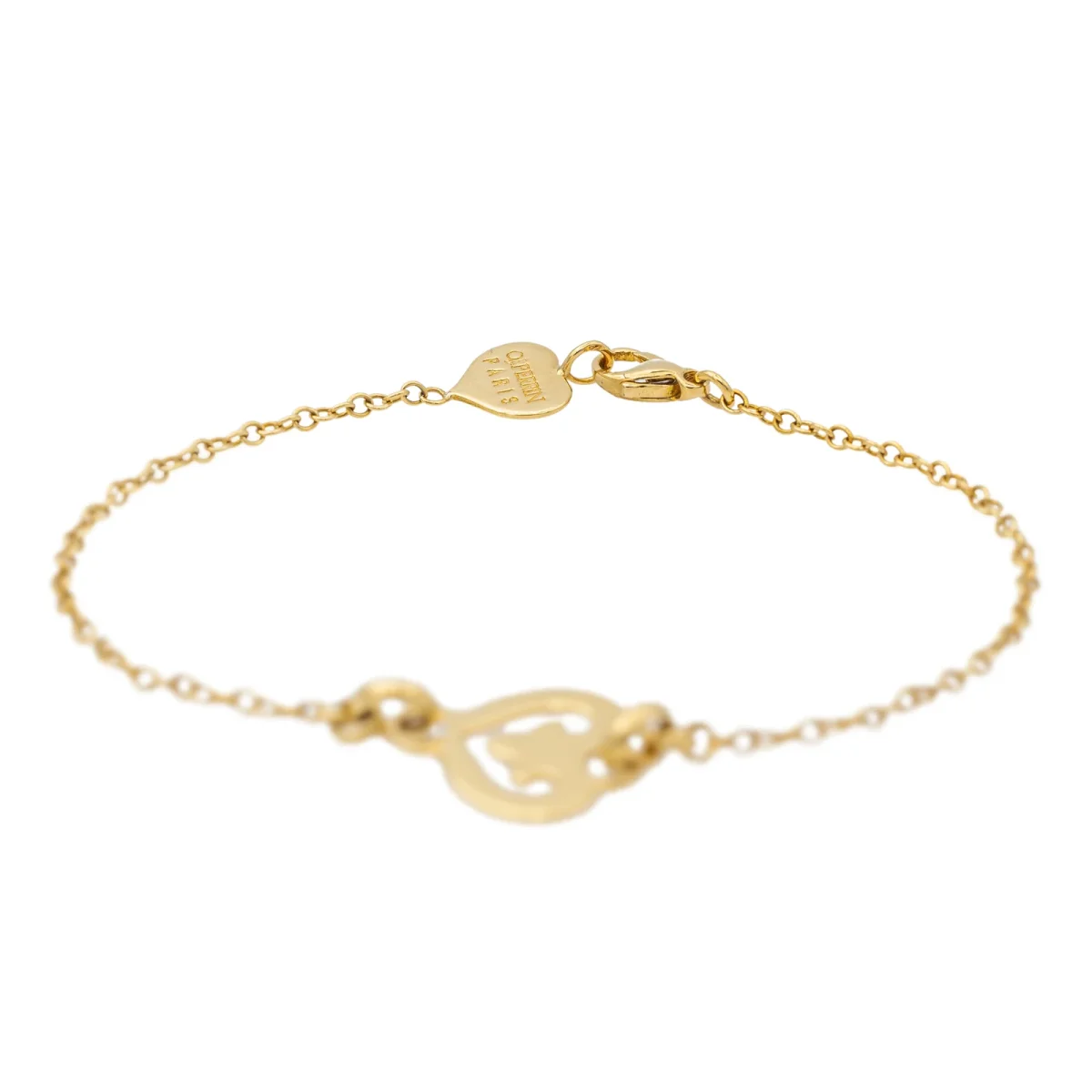 O.j. perrin Bracelet Coeur légende Or jaune – Image 5