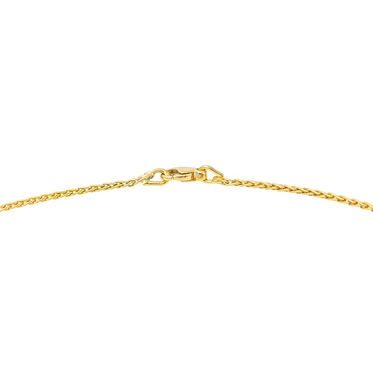 Collier Solitaire Or jaune Diamant – Image 8