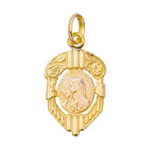 Pendentif Religieux Or jaune, Or rose
