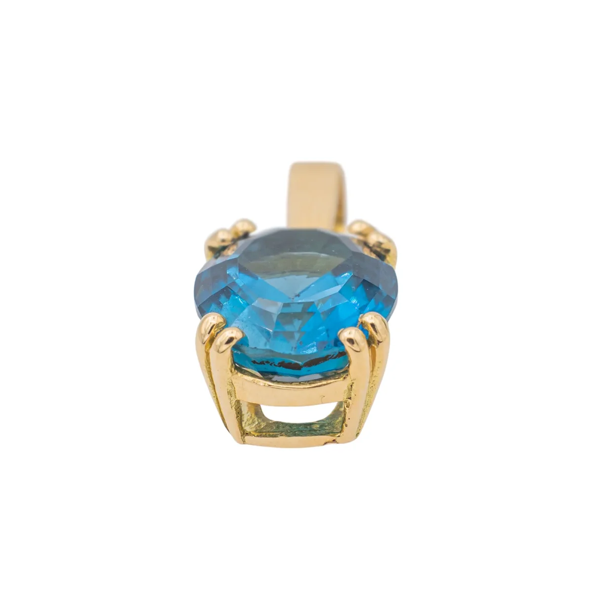 Pendentif Or jaune Indigolite – Image 4