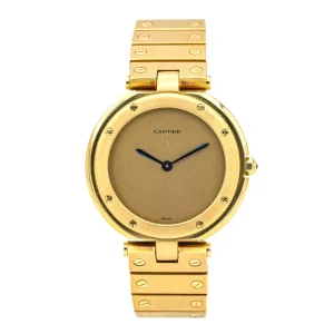 Cartier Montre Santos vendome ghost dial Or jaune