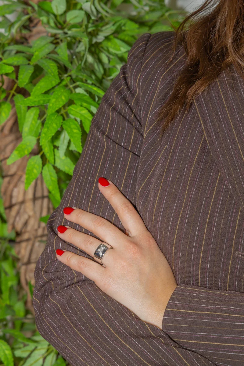 Mauboussin Bague Or blanc Diamant – Image 3