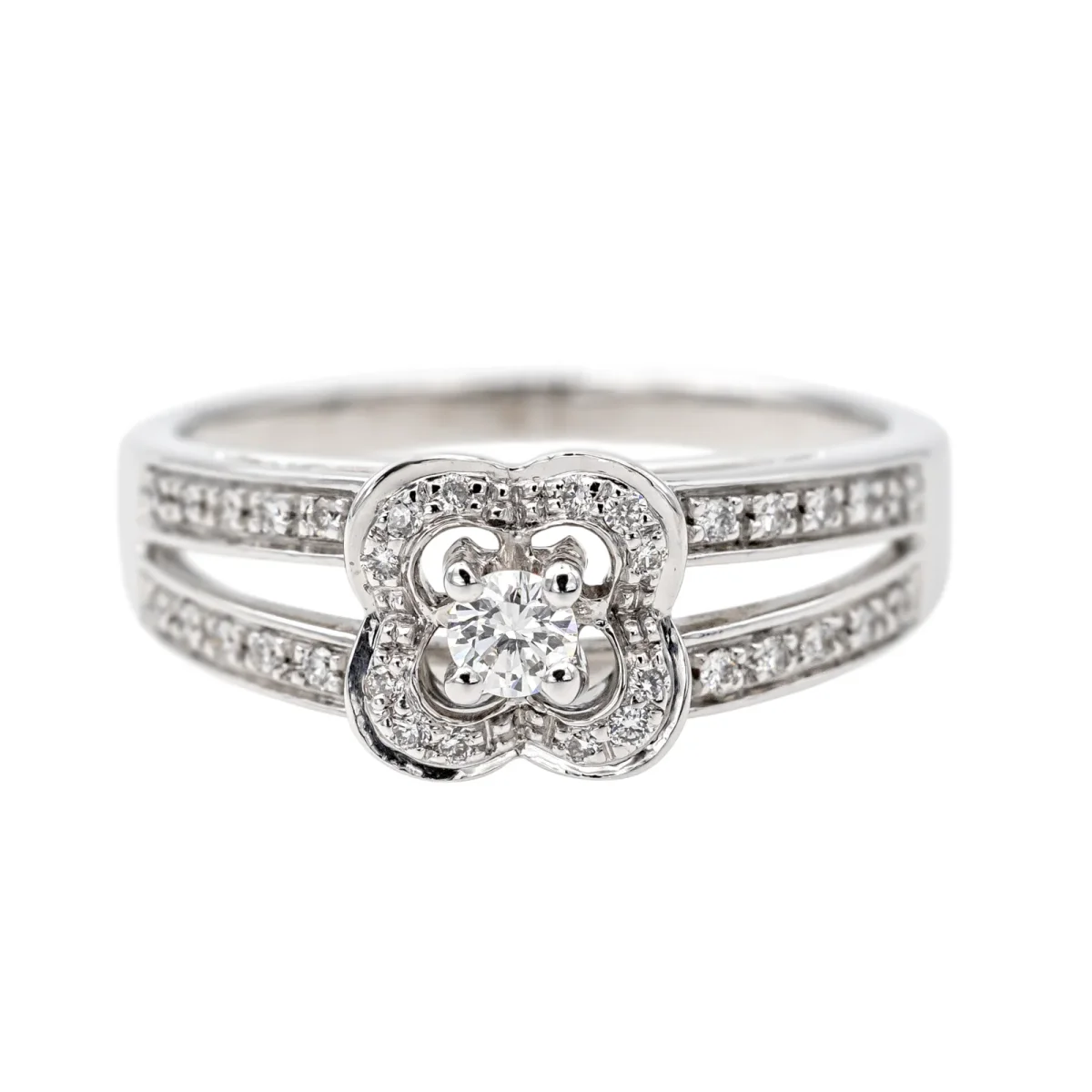 Mauboussin Bague Chance of love Or blanc Diamant – Image 2