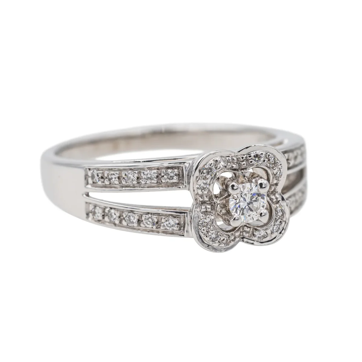 Mauboussin Bague Chance of love Or blanc Diamant – Image 8