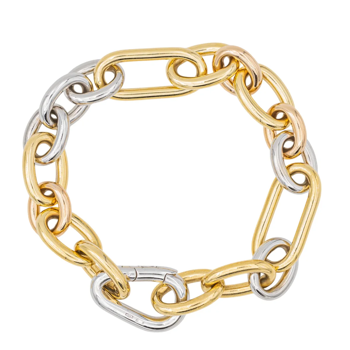 Pomellato Bracelet Chaîne Iconica Or jaune, Or blanc, Or rose – Image 2