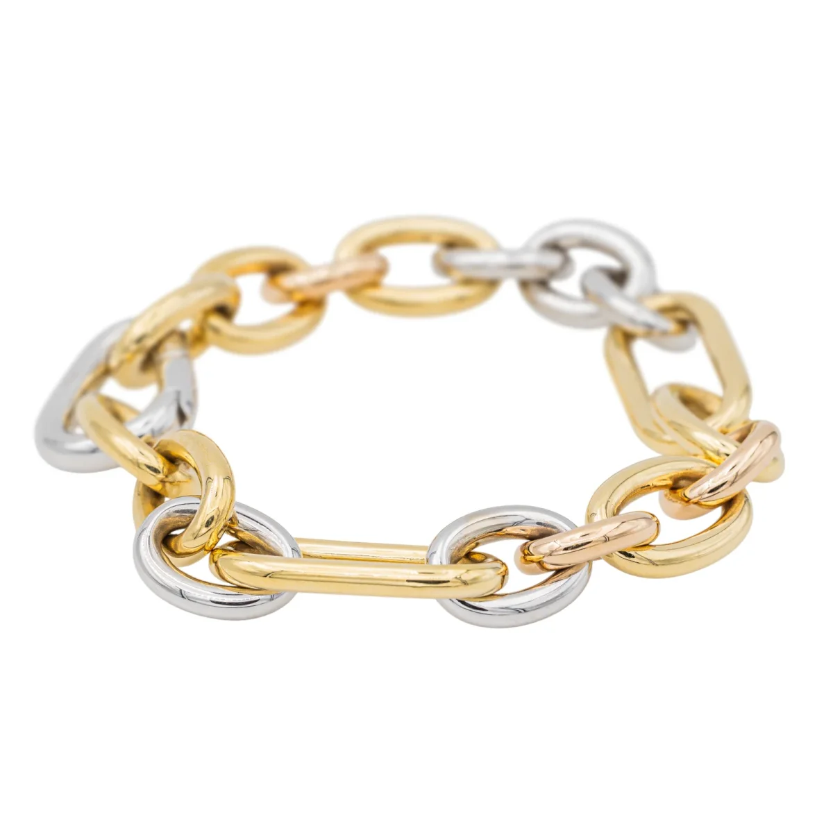 Pomellato Bracelet Chaîne Iconica Or jaune, Or blanc, Or rose – Image 4