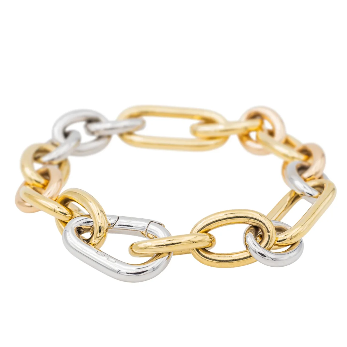 Pomellato Bracelet Chaîne Iconica Or jaune, Or blanc, Or rose – Image 6
