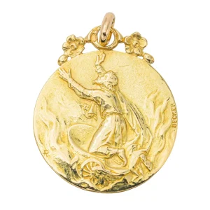 Becker Pendentif Religieux Or jaune