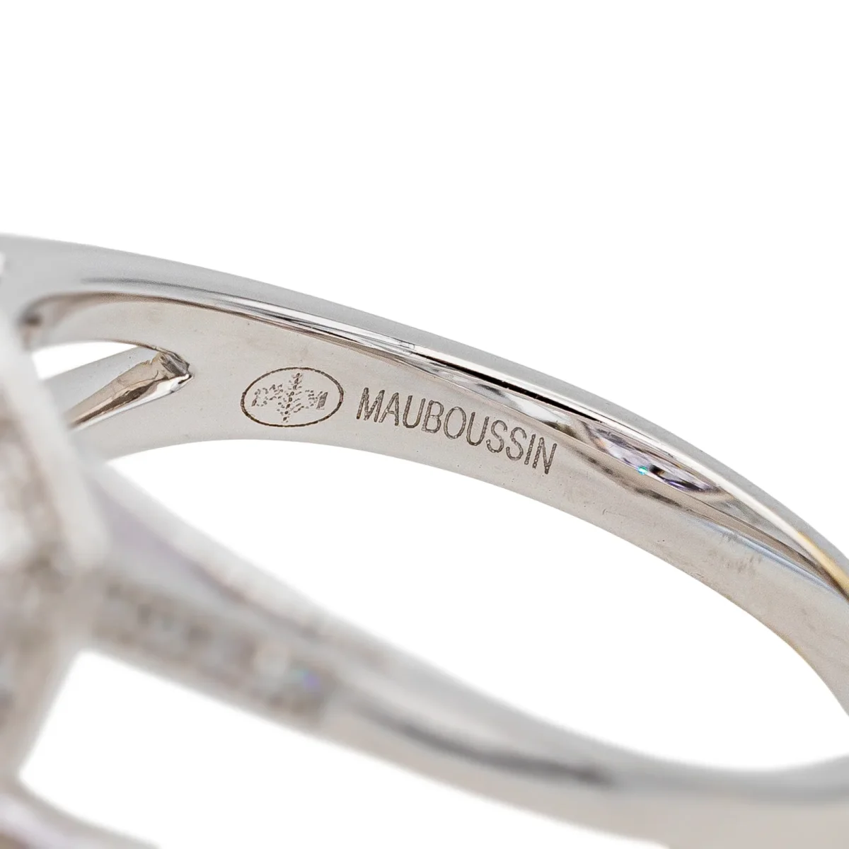 Mauboussin Bague Cocktail Mes couleurs à toi Or blanc Améthyste, Diamant – Image 7