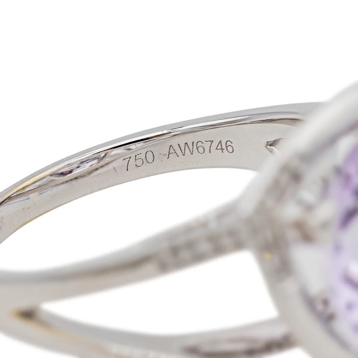 Mauboussin Bague Cocktail Mes couleurs à toi Or blanc Améthyste, Diamant – Image 9