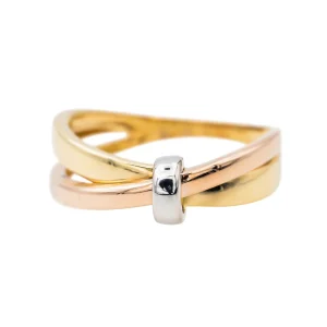 Guy laroche Bague  Or jaune, Or rose, Or blanc