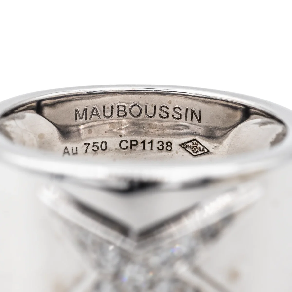 Mauboussin Bague Etoile divine Or blanc Diamant – Image 6