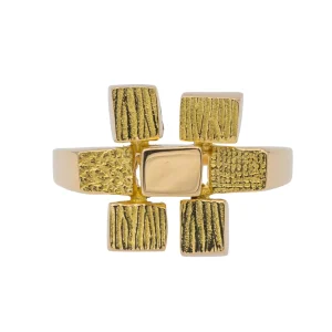 Mauboussin Bague Cubes Or jaune