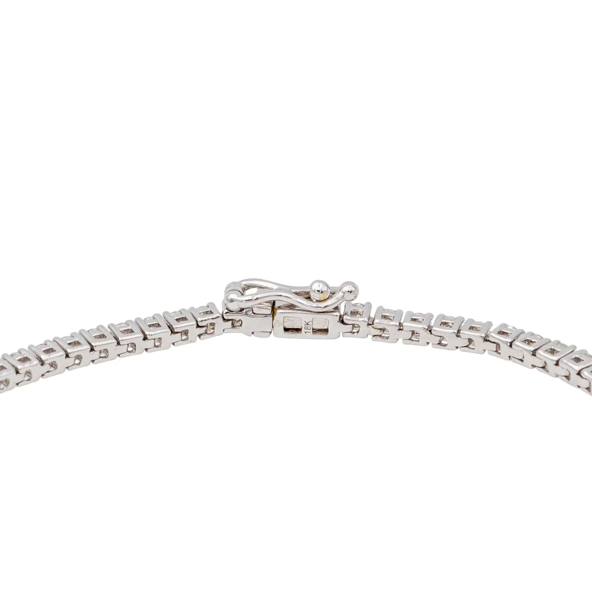 Bracelet Ligne Or blanc Diamant – Image 8