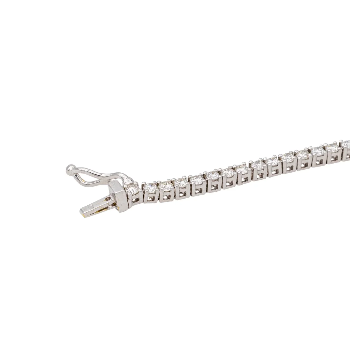 Bracelet Ligne Or blanc Diamant – Image 9