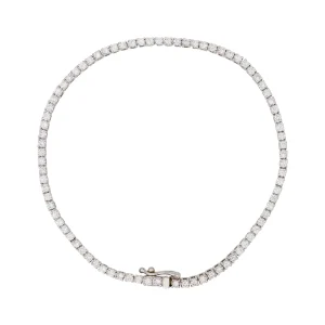 Bracelet Ligne Or blanc Diamant