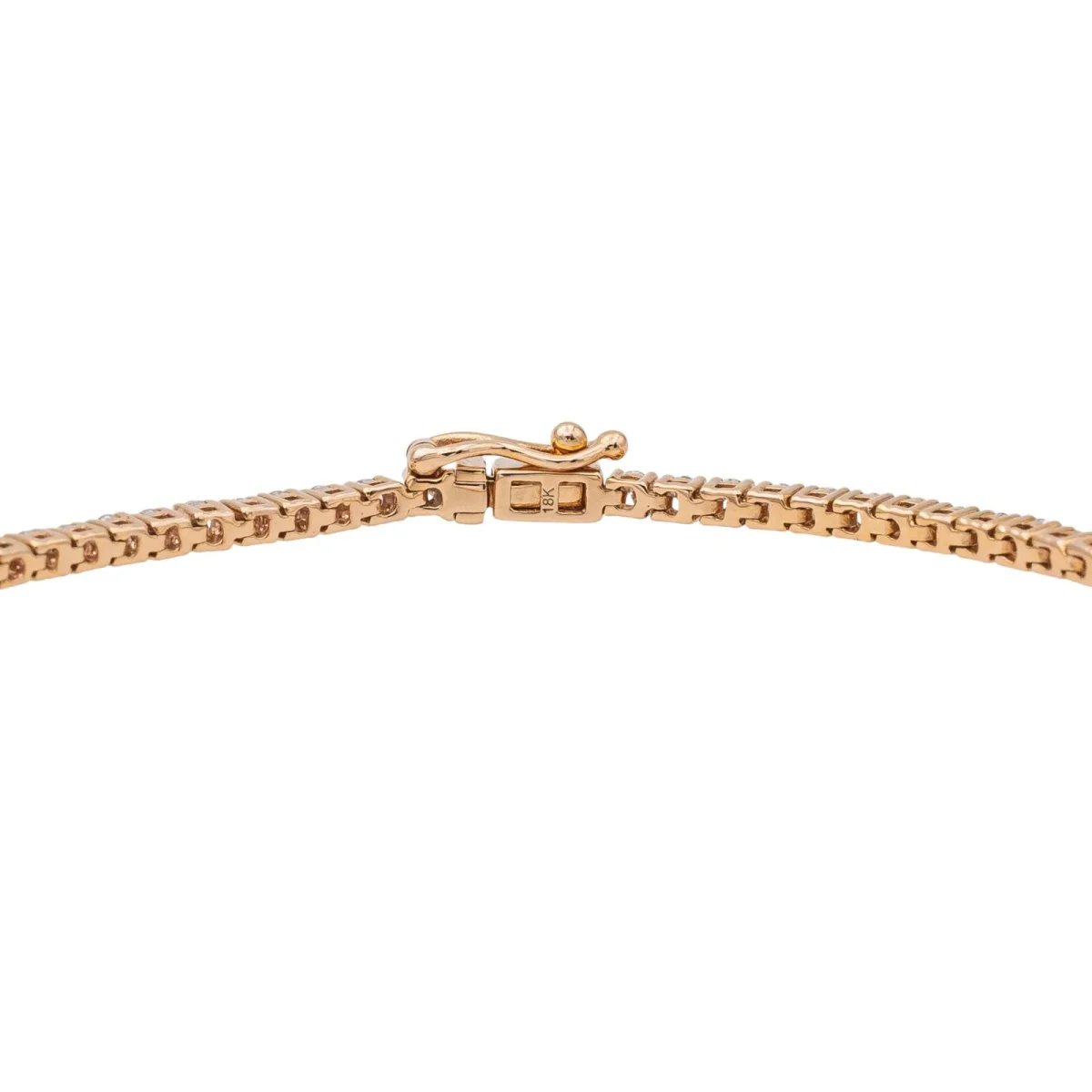 Bracelet Ligne Or rose Diamant – Image 7