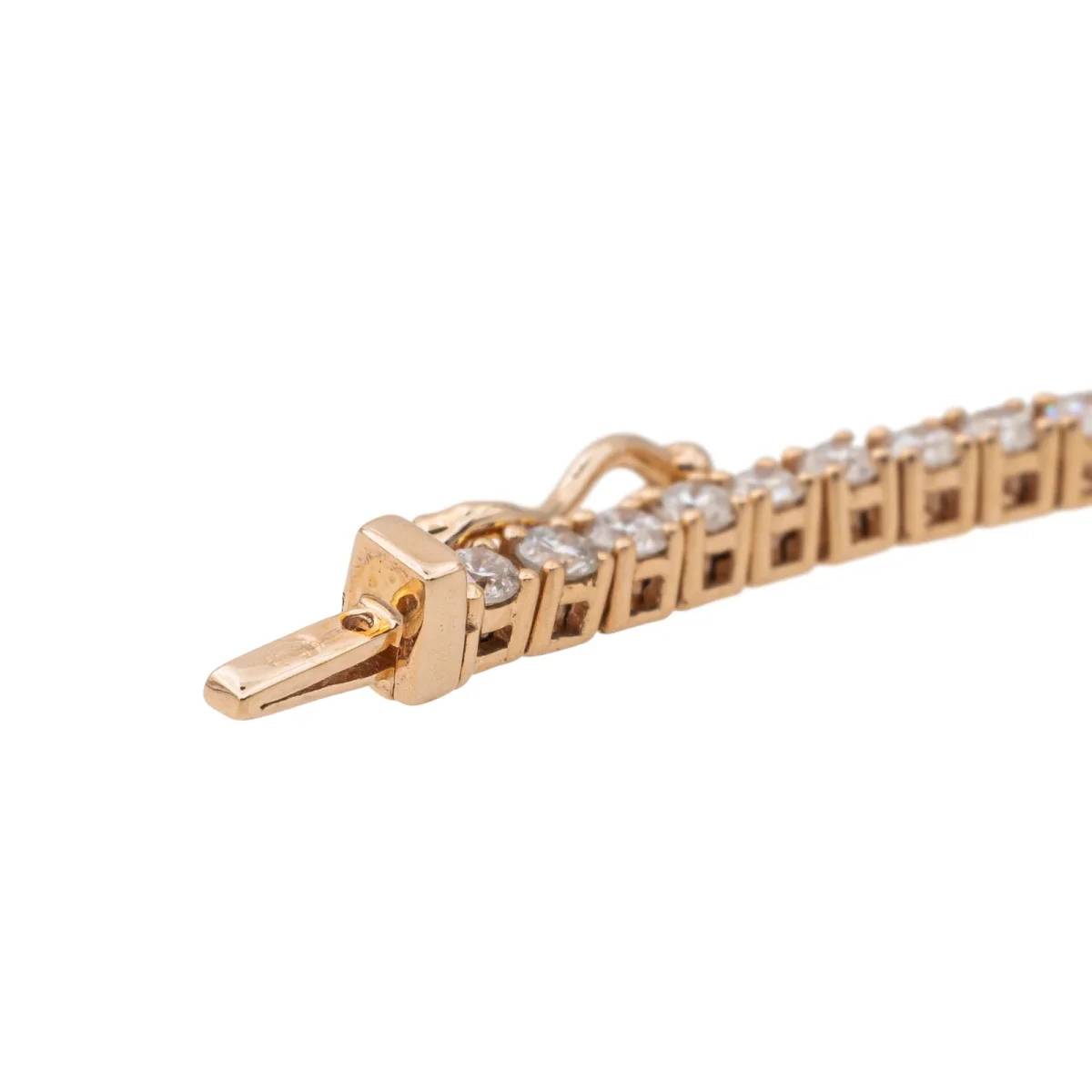 Bracelet Ligne Or rose Diamant – Image 8