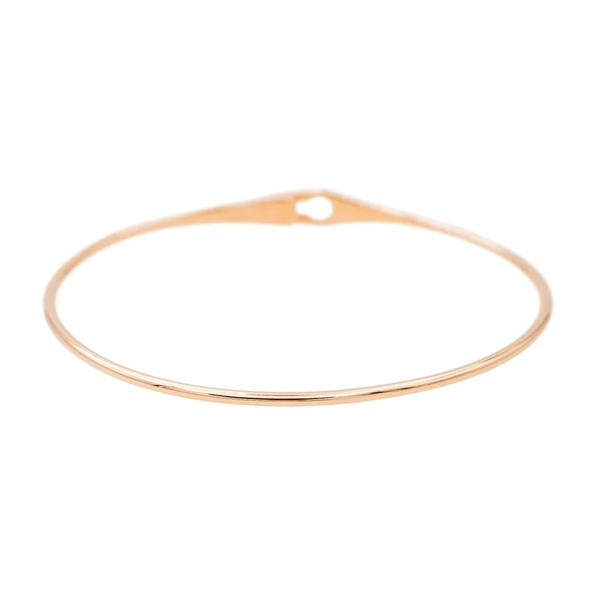 Dinh van Bracelet Jonc Serrure Or rose Diamant – Image 6