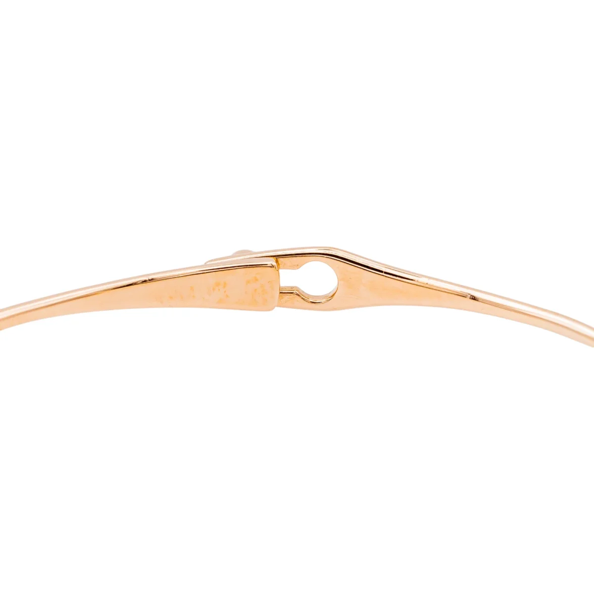 Dinh van Bracelet Jonc Serrure Or rose Diamant – Image 8