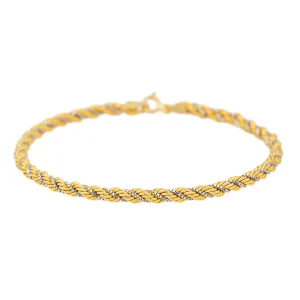 Bracelet Or jaune, Or blanc