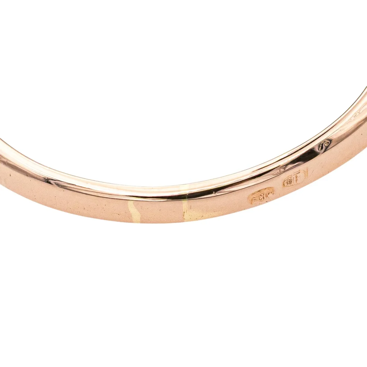 Bague Marguerite Or rose, Platine Perle, Diamant – Image 8