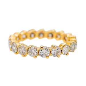 Bague Alliance américaine Or jaune Diamant