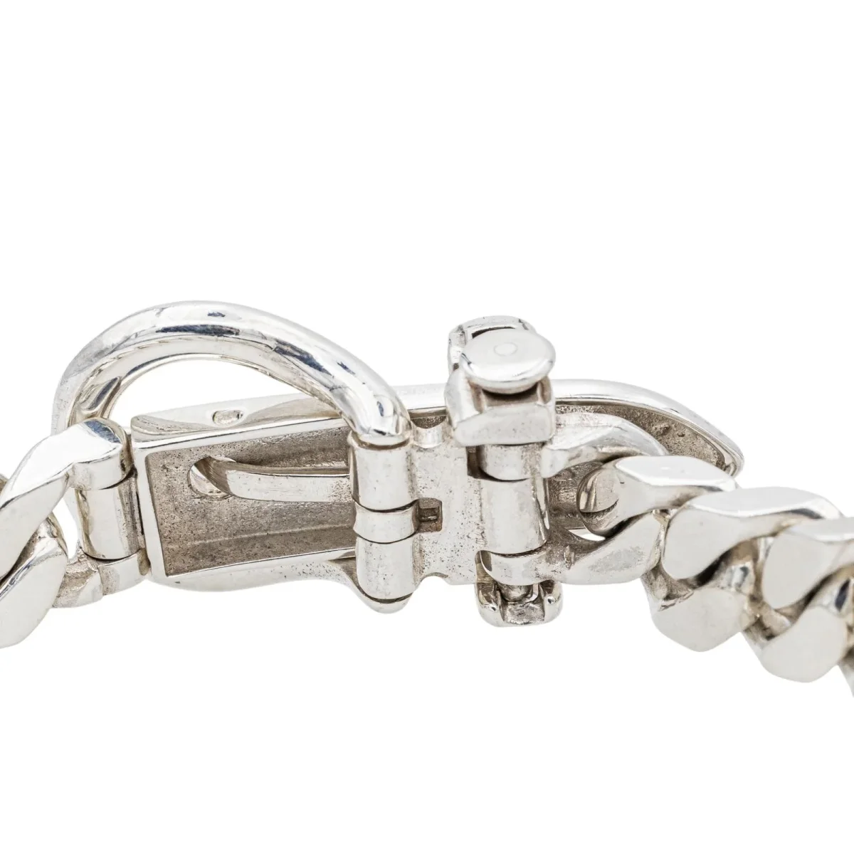 Hermès Bracelet Ceinture Argent – Image 6