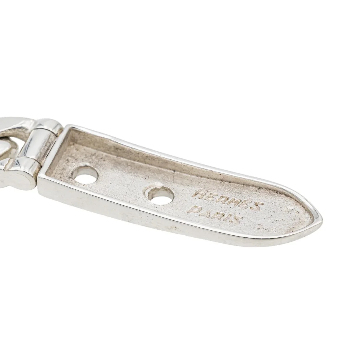 Hermès Bracelet Ceinture Argent – Image 8