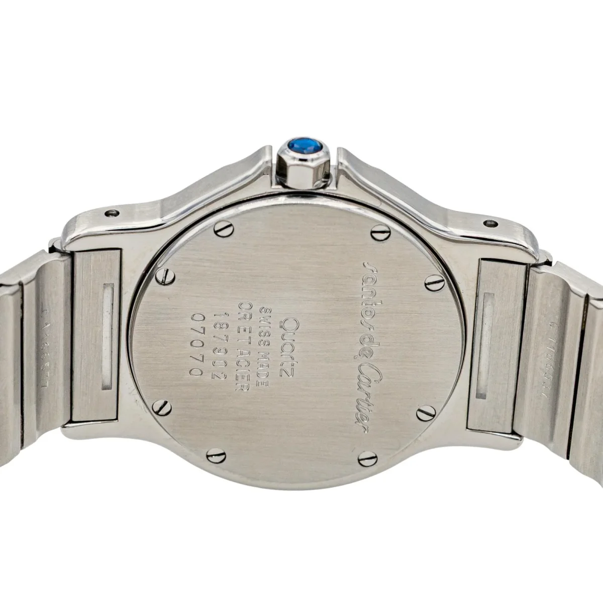 Cartier Montre Santos Acier, Or jaune – Image 6