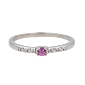 Mauboussin Bague Capsule d'émotion Or blanc Rubis, Diamant