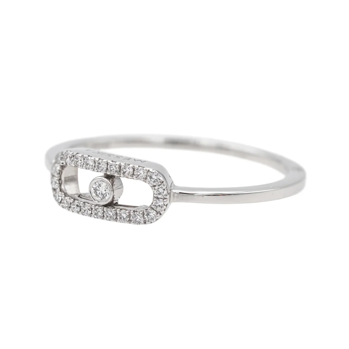 Messika Bague Move uno Or blanc Diamant – Image 4