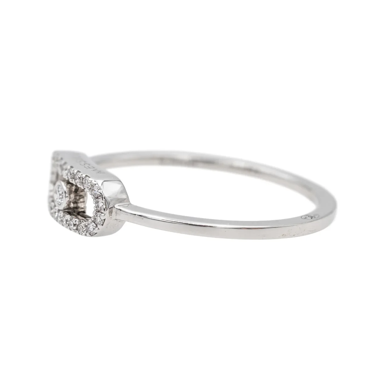 Messika Bague Move uno Or blanc Diamant – Image 5