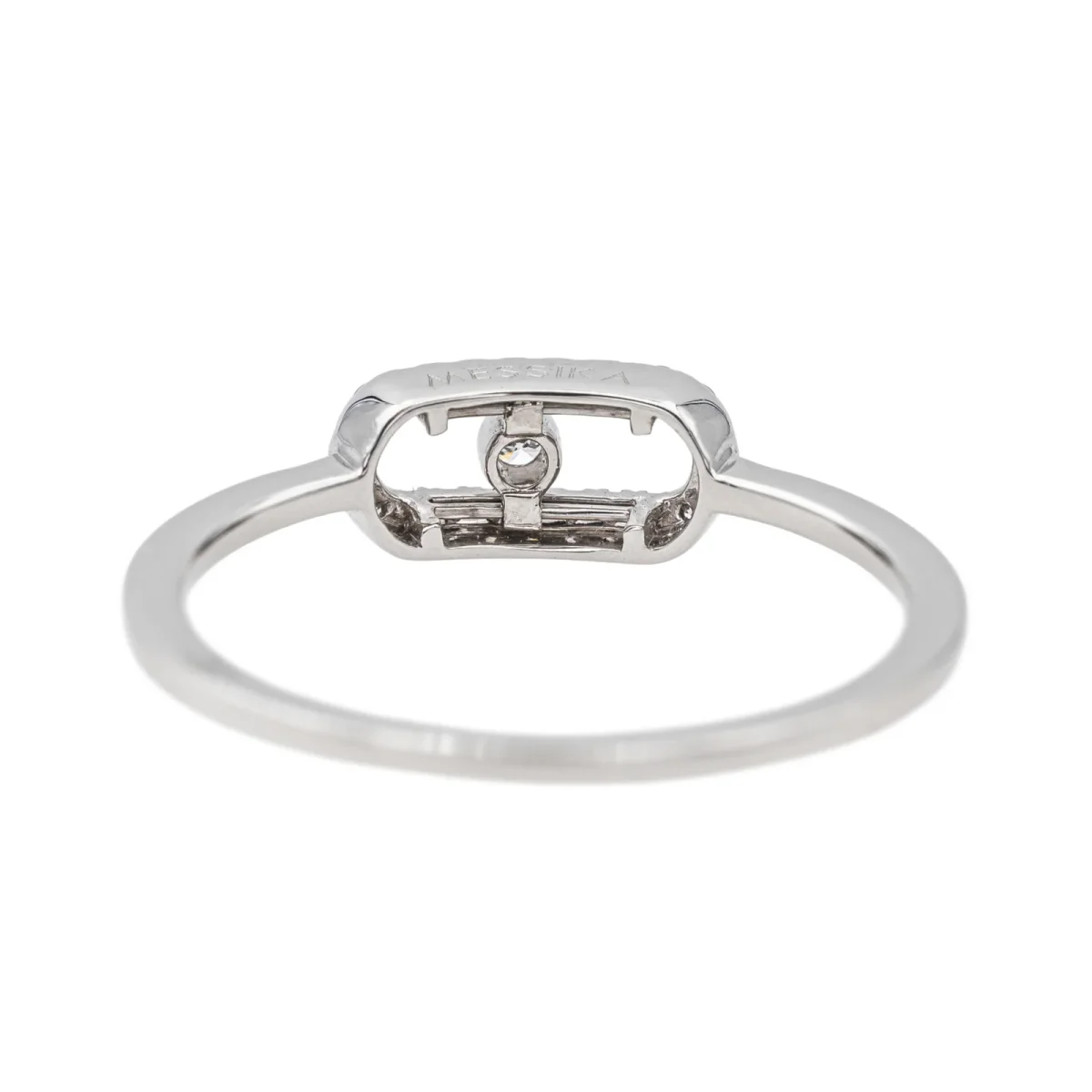 Messika Bague Move uno Or blanc Diamant – Image 7