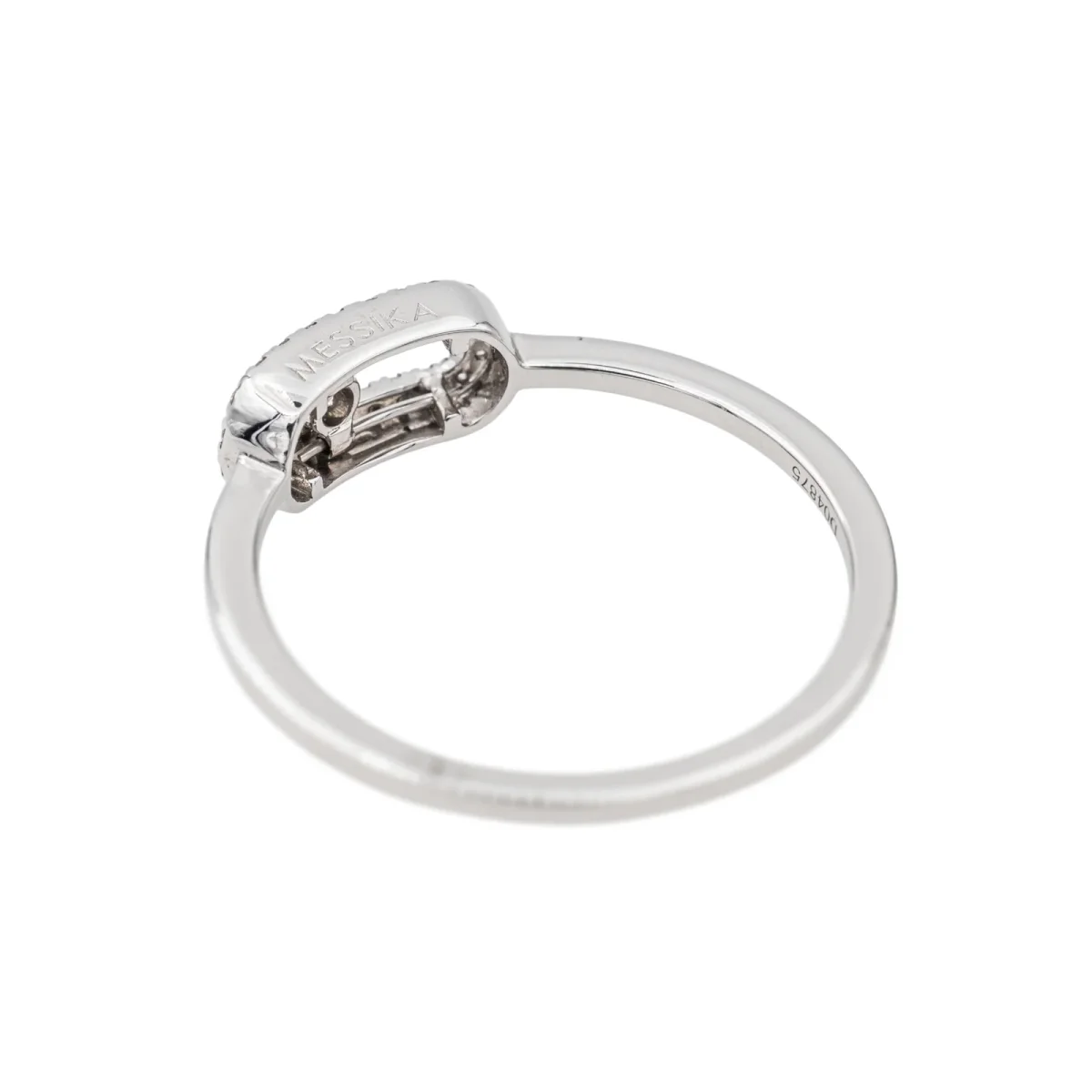 Messika Bague Move uno Or blanc Diamant – Image 9