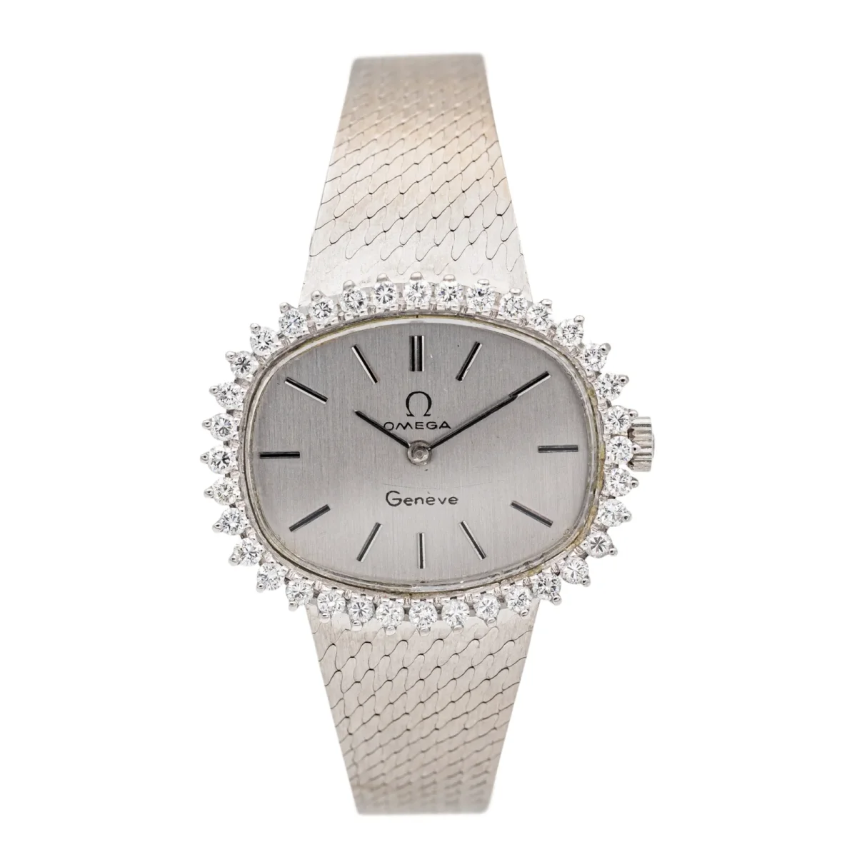 Oméga Montre De ville Or blanc Diamant