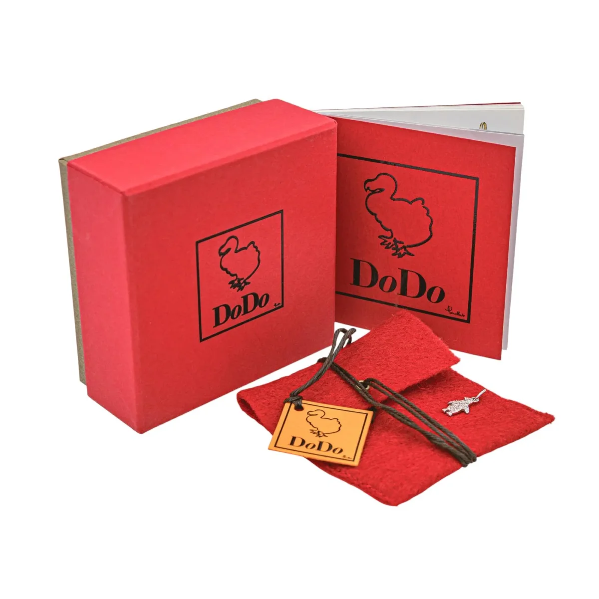 Dodo pomellato Pendentif Or blanc Diamant – Image 3