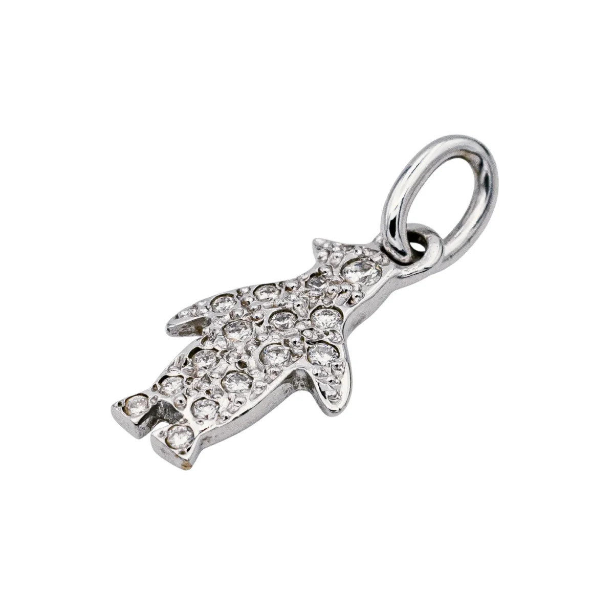 Dodo pomellato Pendentif Or blanc Diamant – Image 6