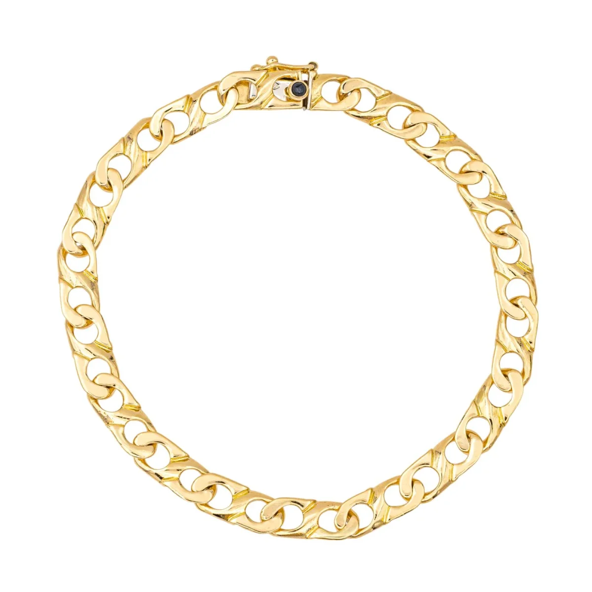 Caplain saint andré Bracelet Or jaune Saphir